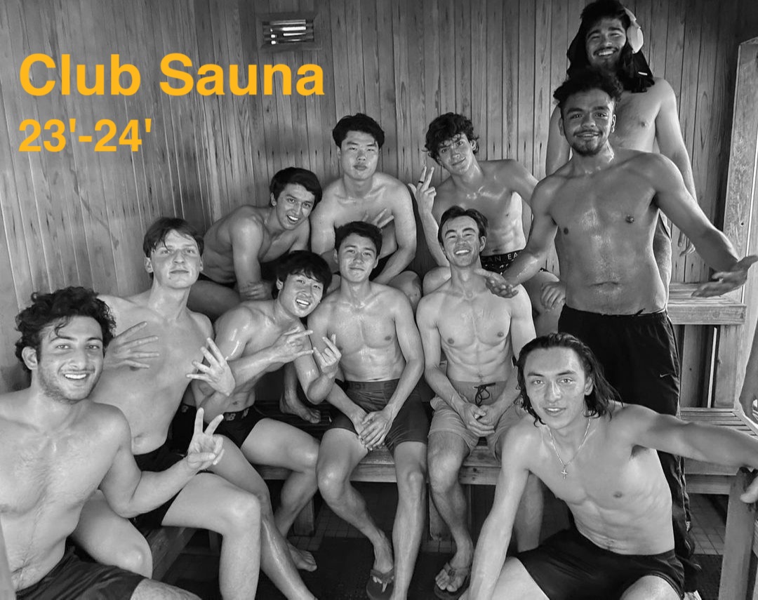 The original members of the Sauna Club Groupme